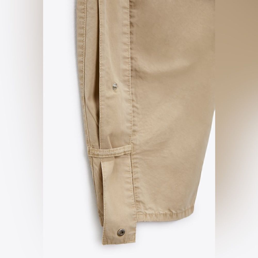 Zara Voluminous Pocketed Cargo Pants New - Picture 3 of 10
